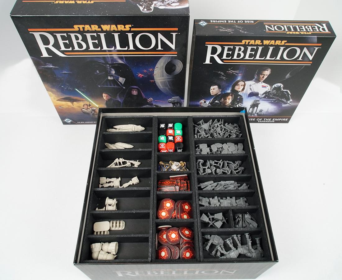 Star Wars Rebellion Version 2 Foamcore Insert Pre Assembled Top Shelf Gamer Upgrades And Accessories For Your Favorite Tabletop Games