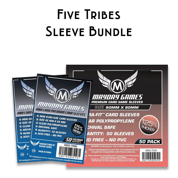 Evaluering Drastisk Bevise Top Shelf Gamer | The Best Five Tribes Upgrades and Accessories | Card  Sleeve Bundle: Five Tribes™