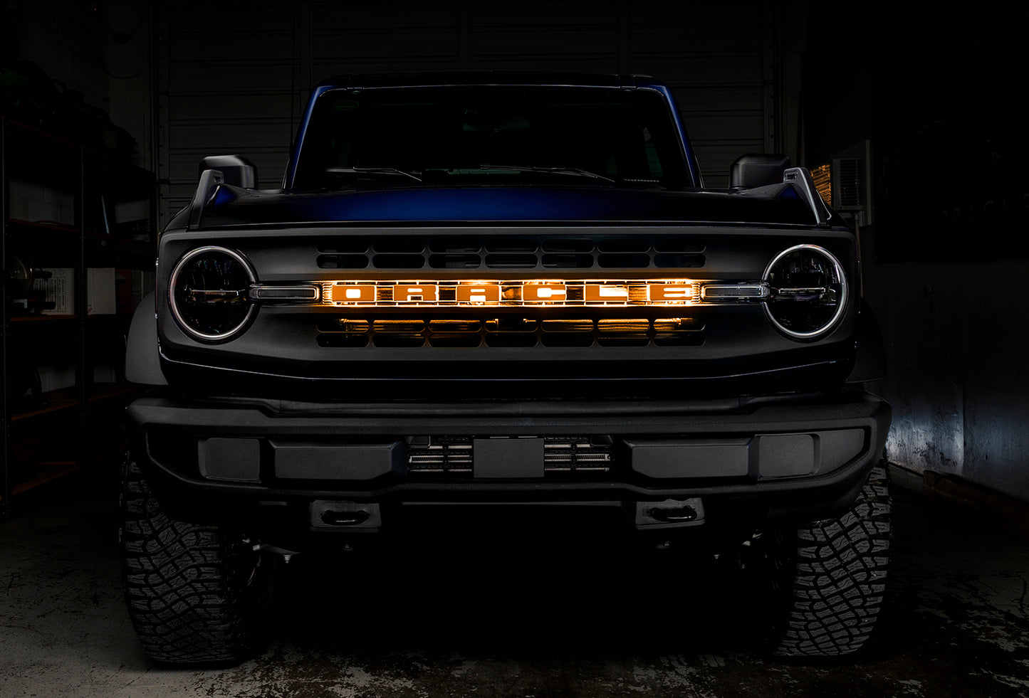 ORACLE Lighting 3140-X-005 Fits 2021-2022 Ford Bronco Universal Illuminated LED Letter Badges - Matte White Surface Finish - X