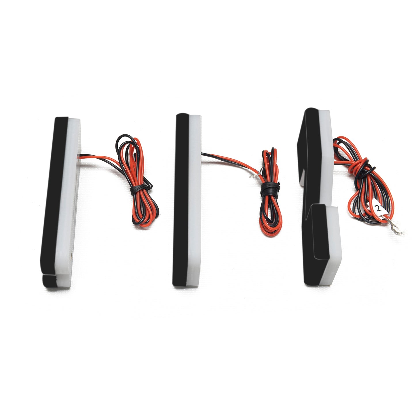 ORACLE Lighting 3141-C-005 Fits 2021-2022 Ford Bronco Universal Illuminated LED Letter Badges - Matte Black Surface Finish - C