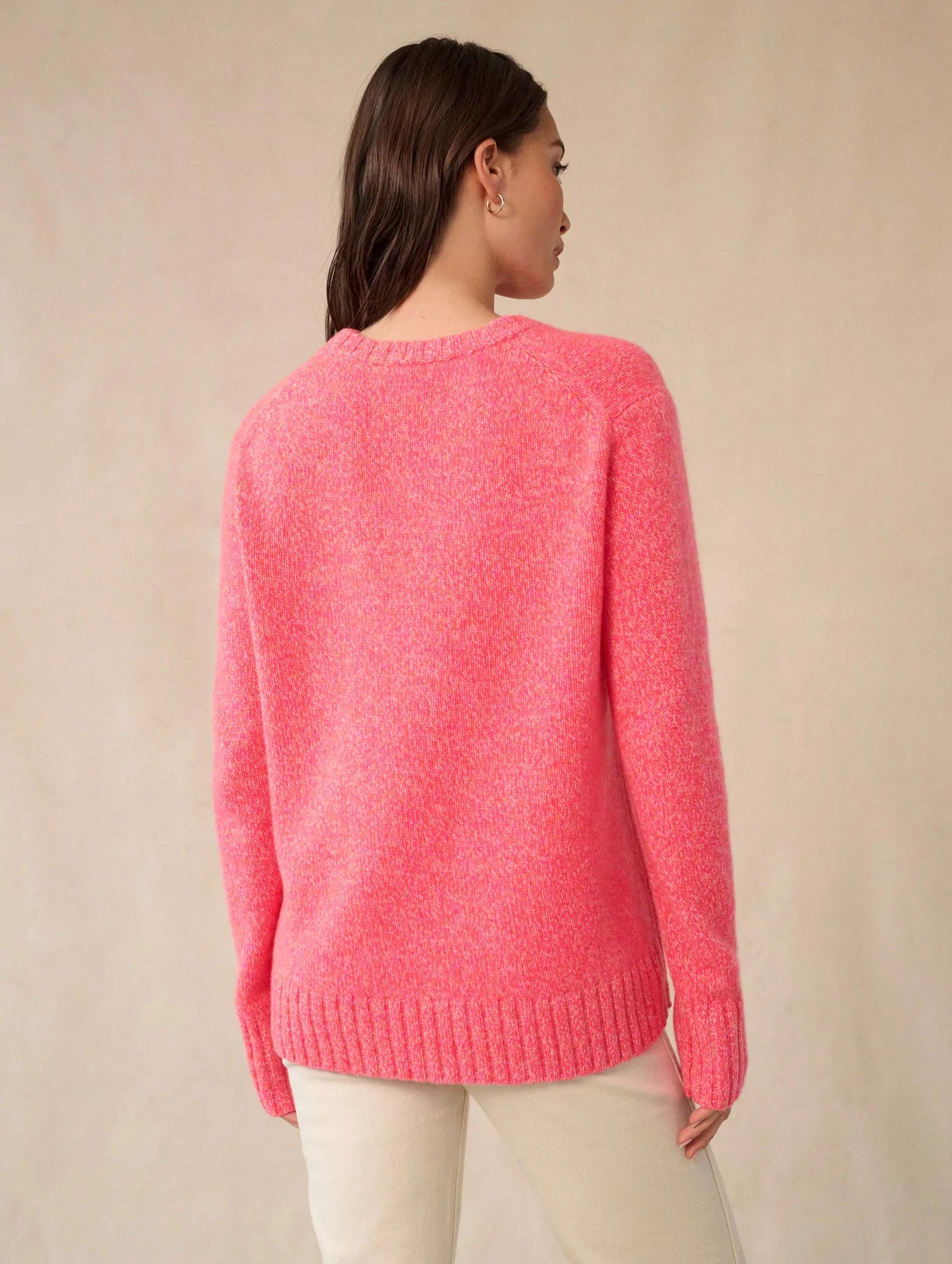 Cashmere Luxe Marl Crewneck