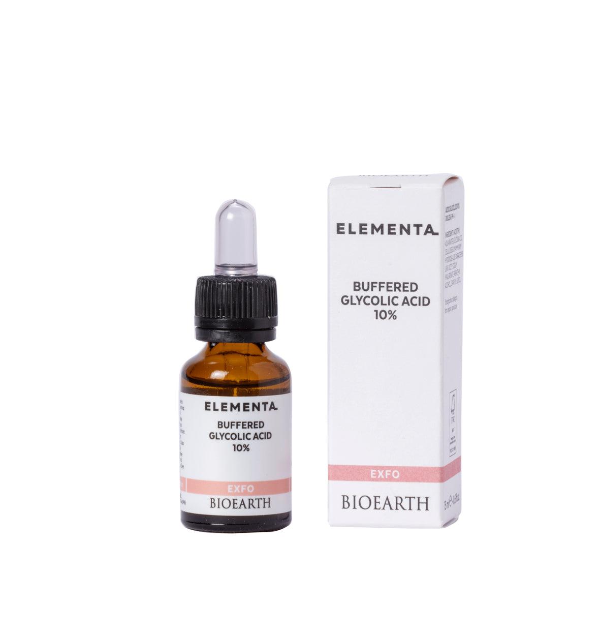 ELEMENTA, gliukolio rūgštis 10 % - (buffered pH4), 15 ml