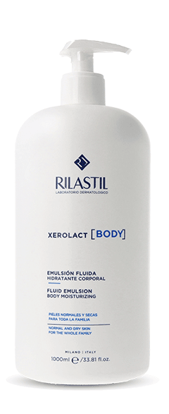 RILASTIL XEROLACT [BODY] drėkinamasis kūno pienelis, 1000 ml - TIESIOG GRAŽI