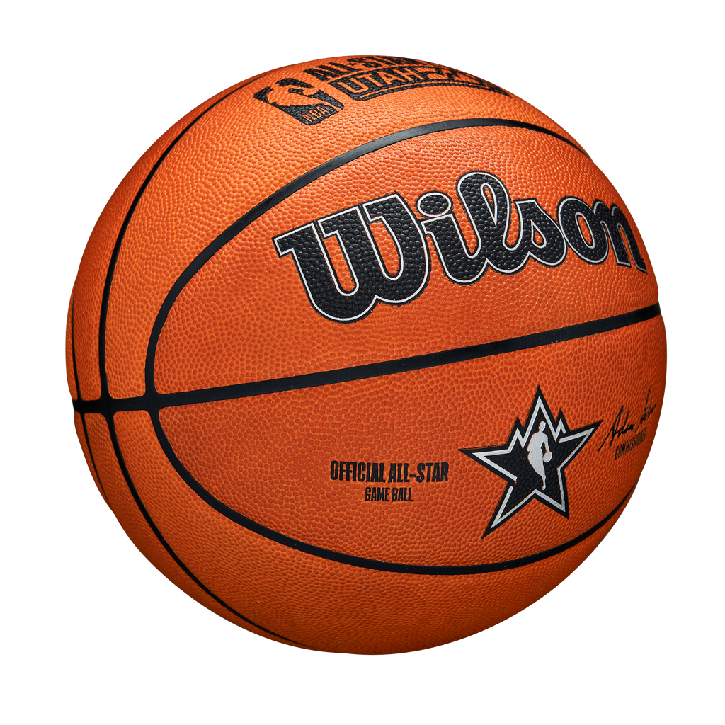 【30OFF】2023 NBA オールスター 公式ゲームボール 7号 本革製 by Wilson Japan Inflate online