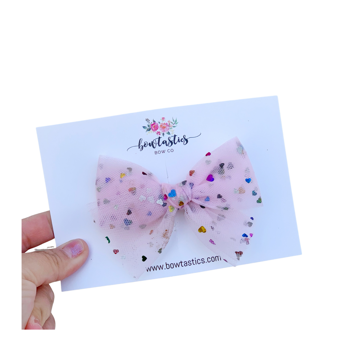 Rainbow hearts