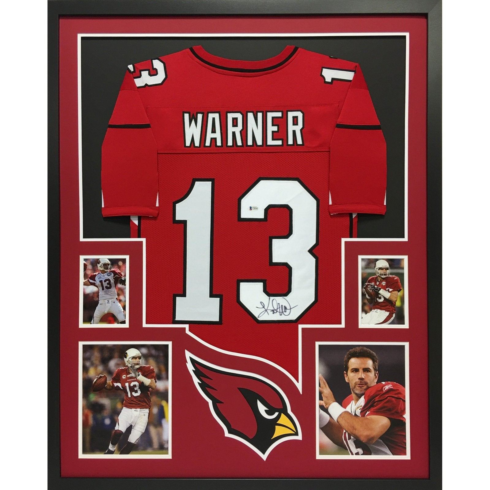 At Auction: One XL Arizona Cardinals Reebok Warner Jersey, one