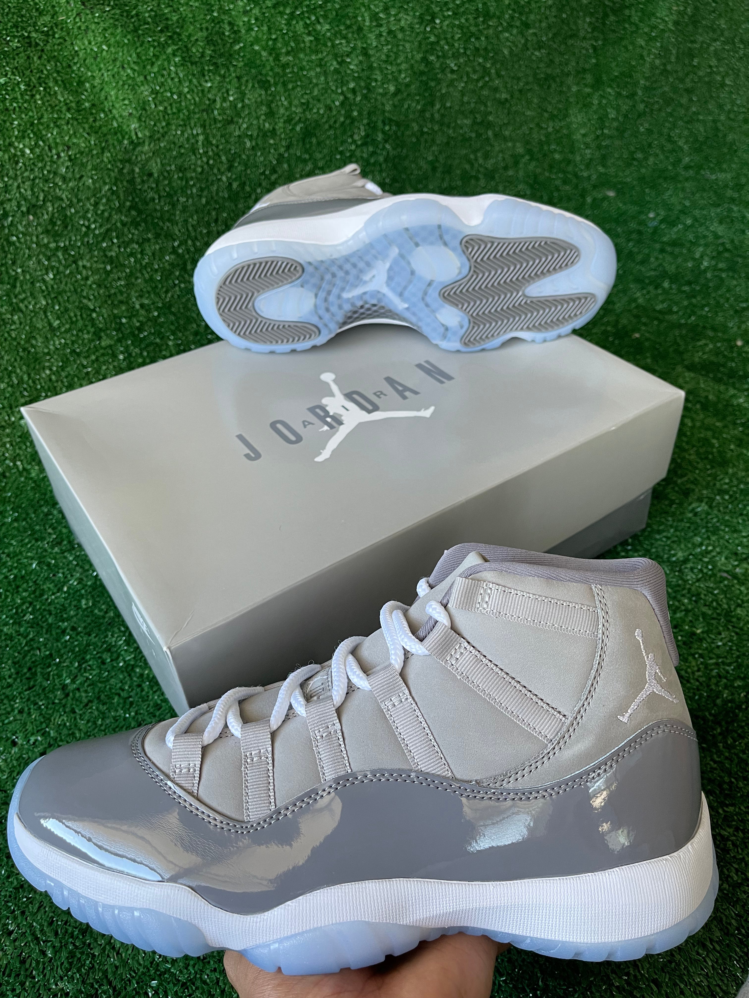 jordan 11 cool grey laces