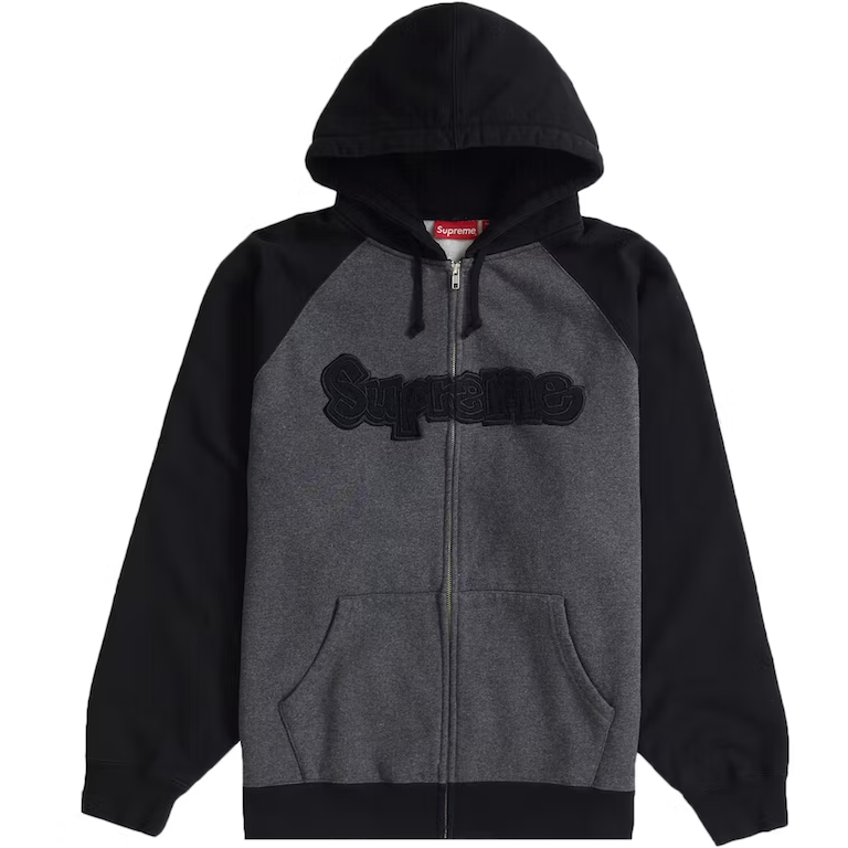 Supreme Supreme Supreme Gonz Applique Zip Up Hooded Sweatshirt