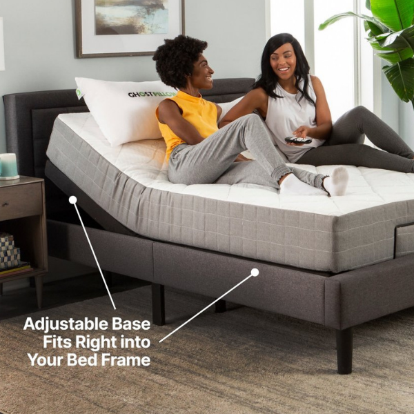 ghostbed adjustable base height