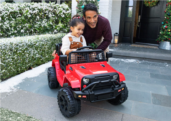 pink electric car for 7 year old