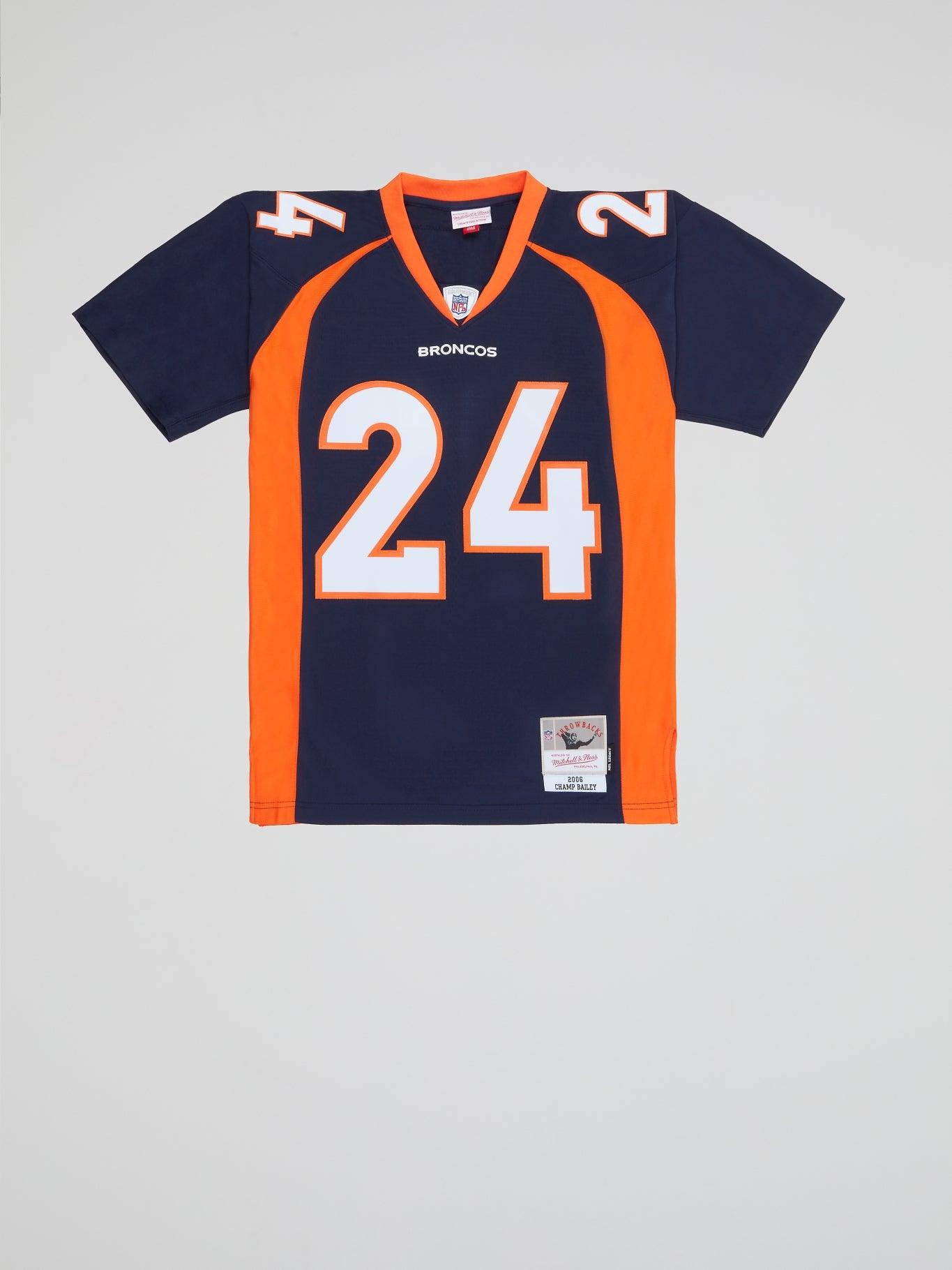 Peyton Manning Jersey  Denver Broncos 2015 Mitchell & Ness Navy Throwback  Jersey