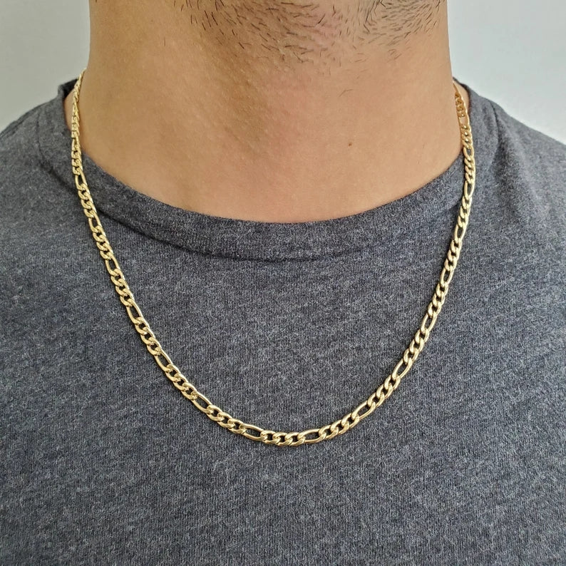 steel figaro chain