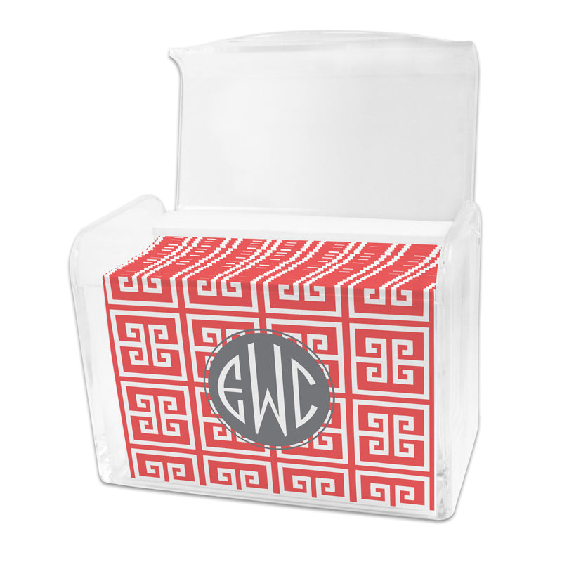 Monogram Stationery Box Sunset Beach - Dabney Lee - Classic Prep Monograms