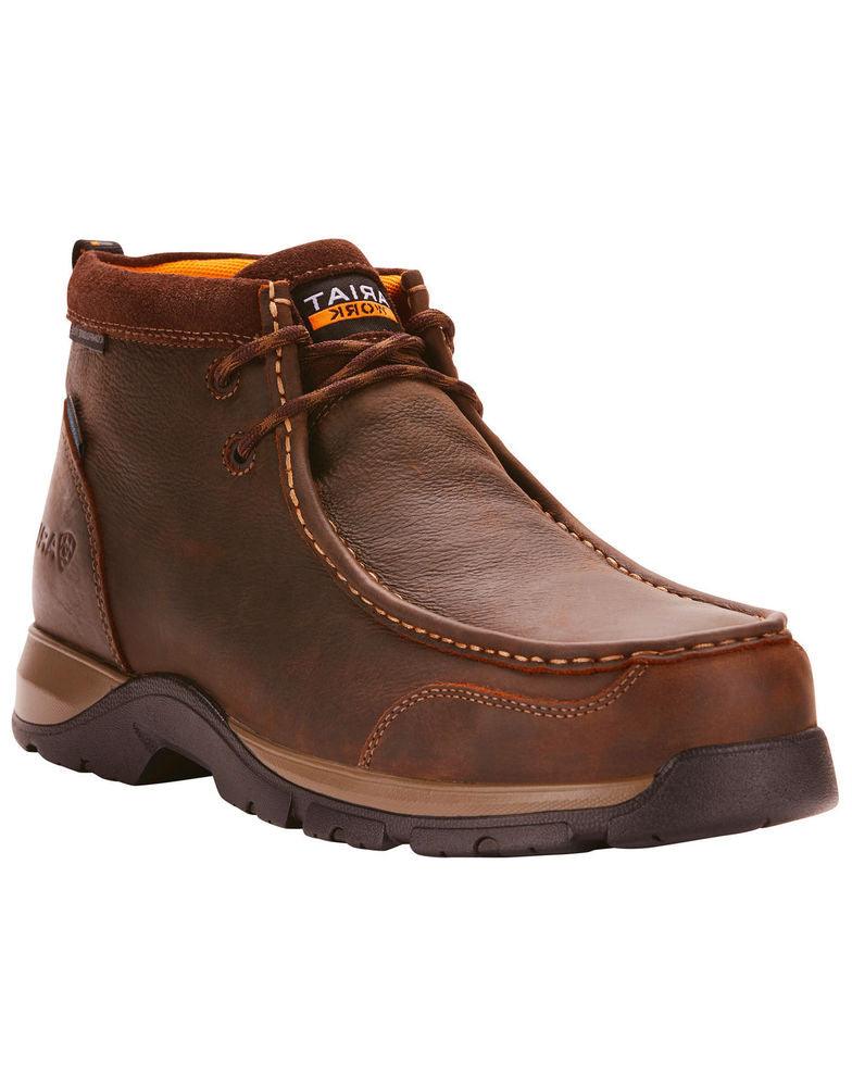 ariat square toe lace up work boots