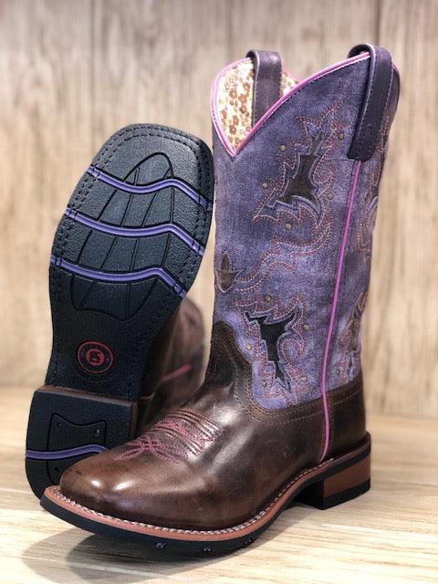 purple cowboy boots