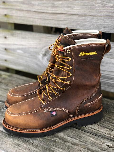 waterproof and steel toe work boots