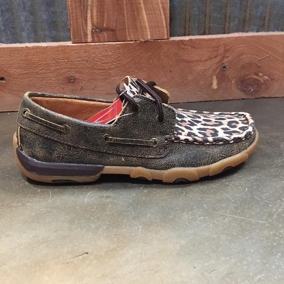 twisted x boots women's cheetah print driving mocs