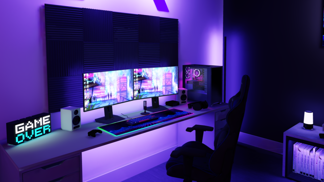 VAULTROOM GAMING SET UP-