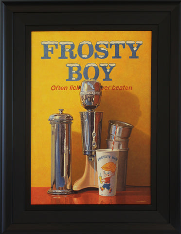 Frosty Boy Painting