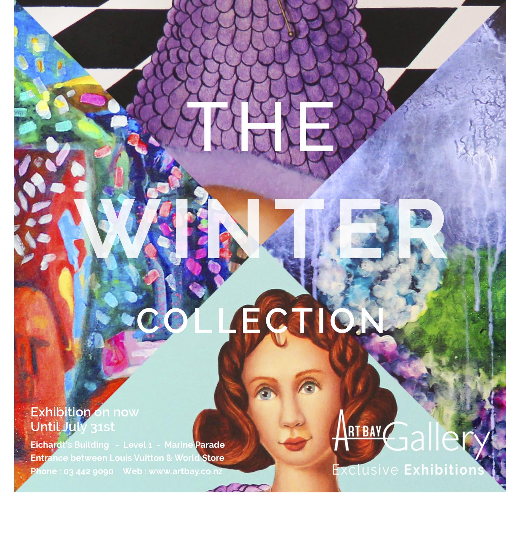 Winter art exhibition in Queenstown