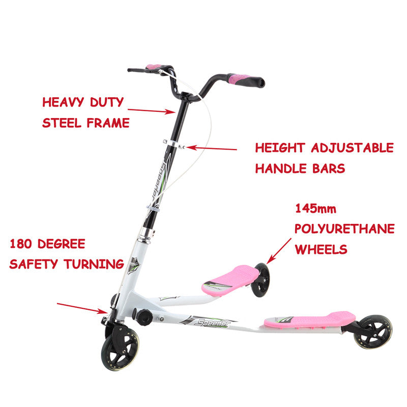 fliker scooter pink