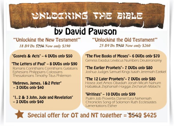 David Pawson Unlocking the Bible Series