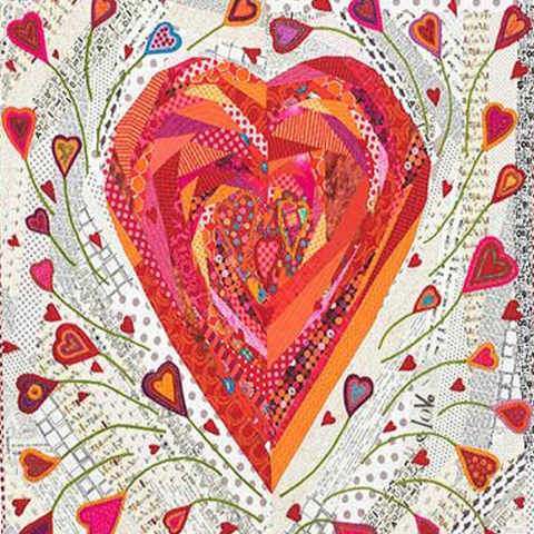 Pieces of My Heart Quilt Pattern by Wendy Williams