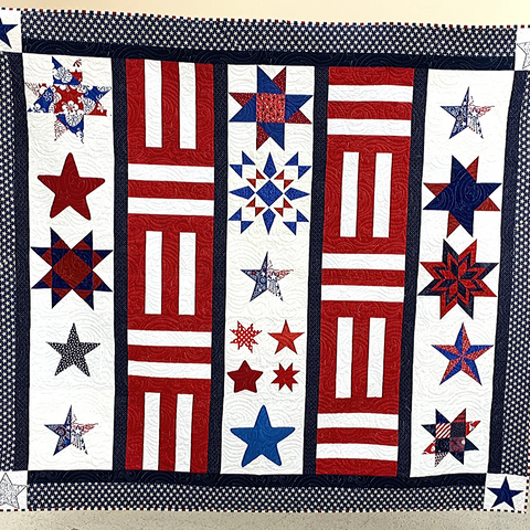 Star quilts for Veterans Day