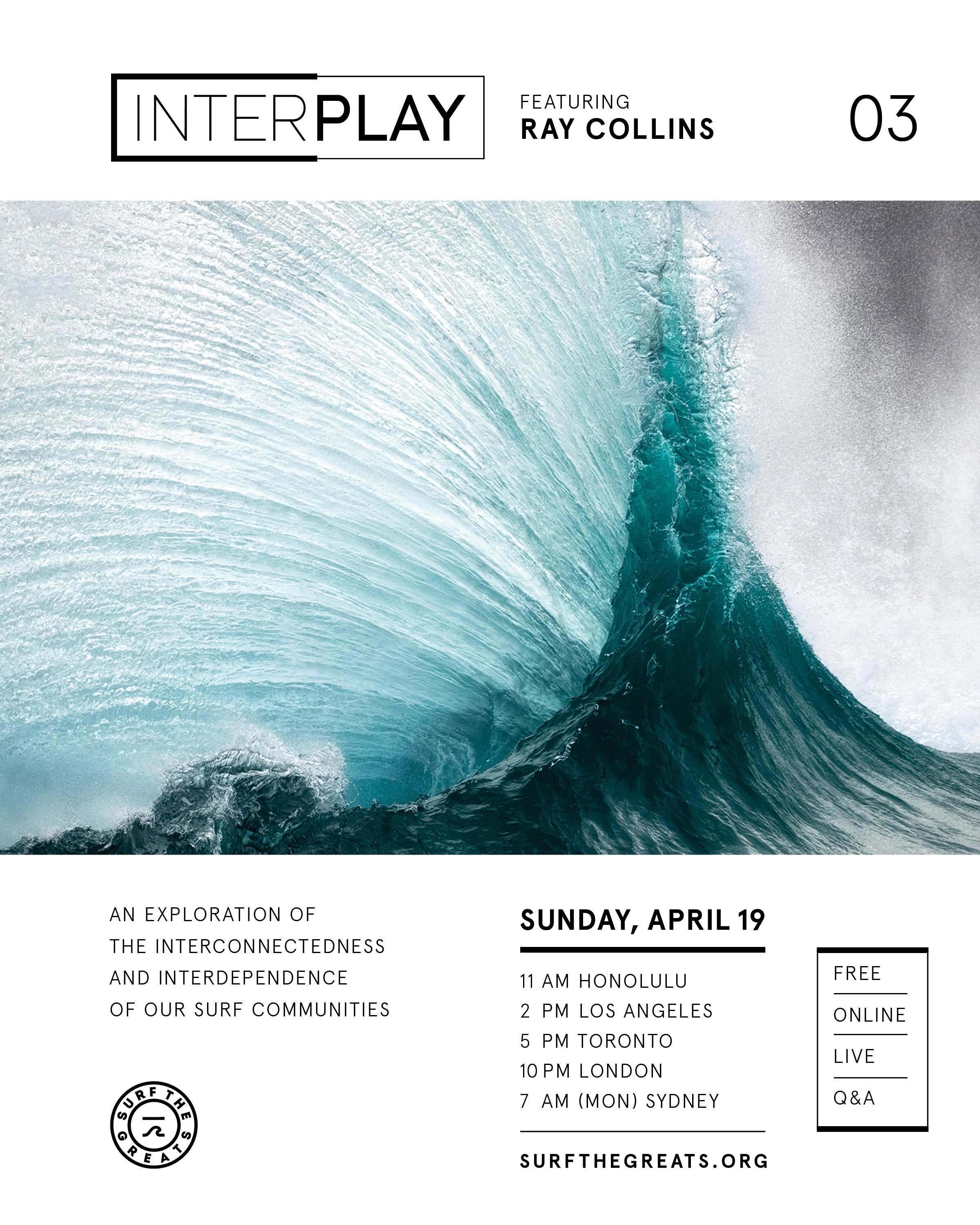 InterPlay Ray Collins Surf Photographer