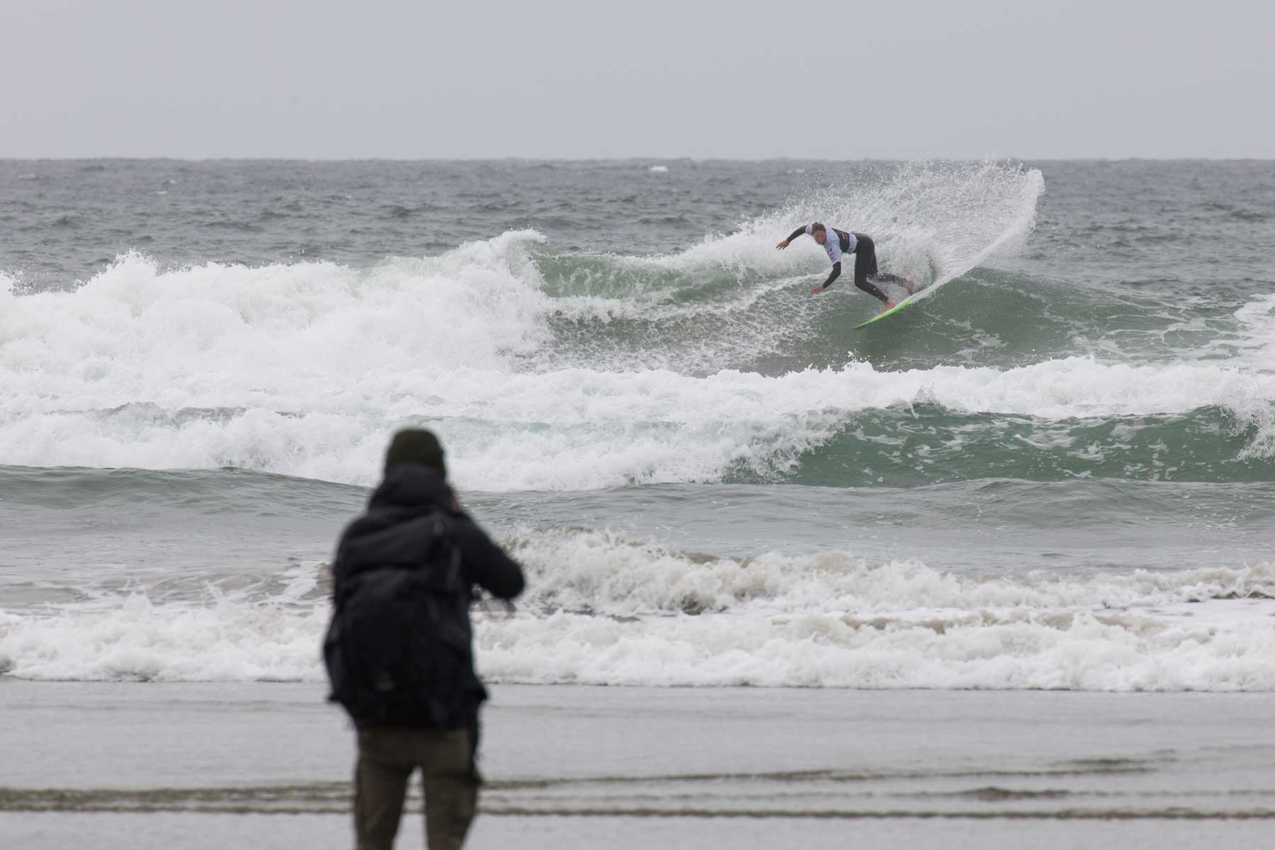 Rip Curl Nationals Tofino Surf Canada Surf Competition by Lucas Murnaghan