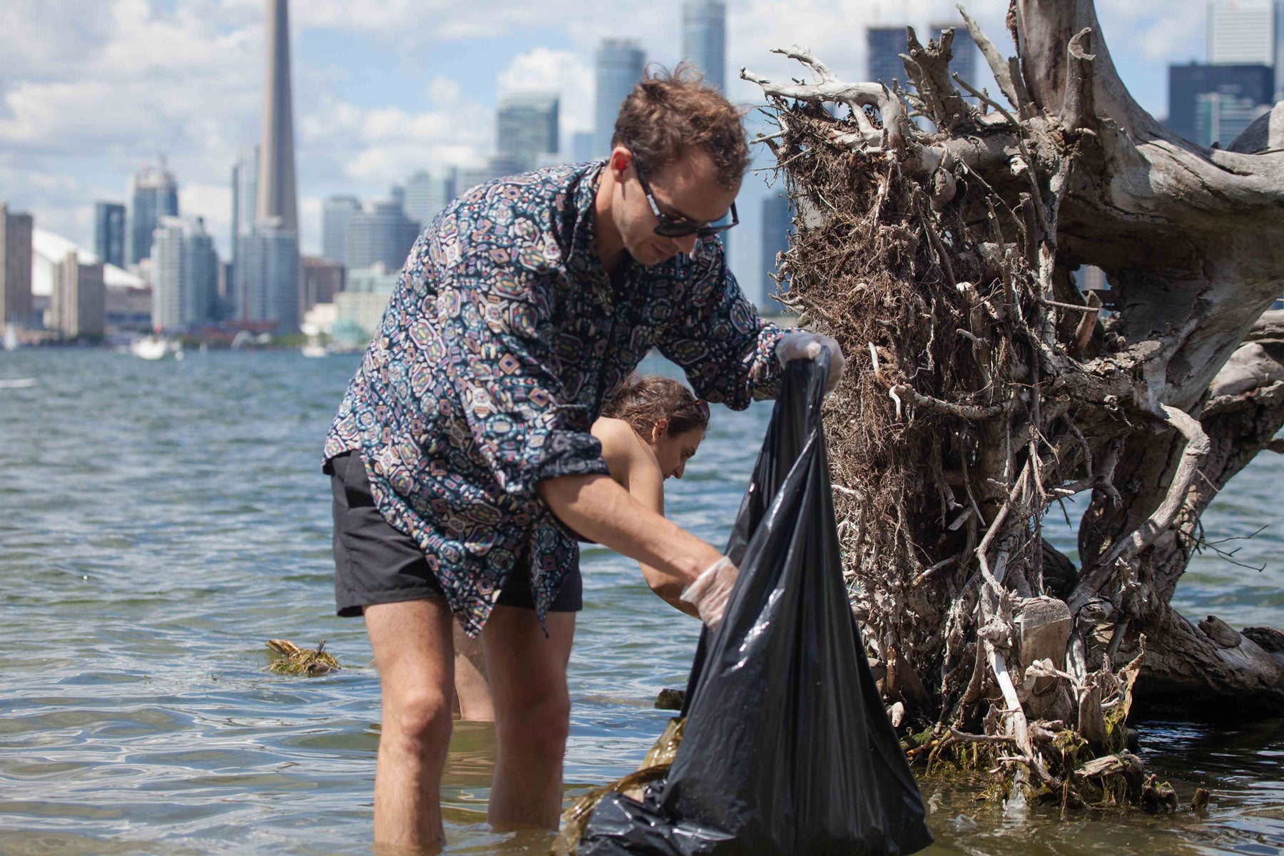 Freshwater Fund Beach Clean up Toronto