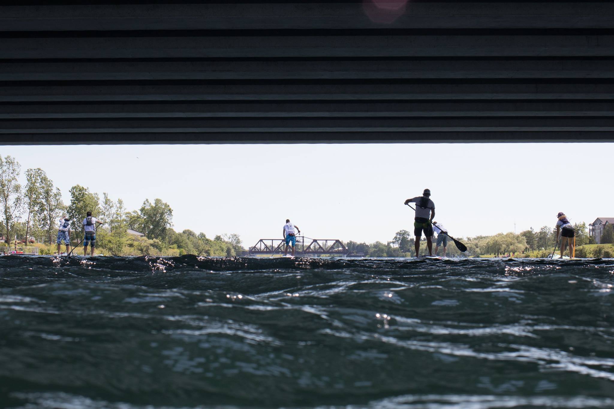 Maddi Leblanc On Board Standup Paddleboarding Fundraiser Canada by Lucas Murnaghan