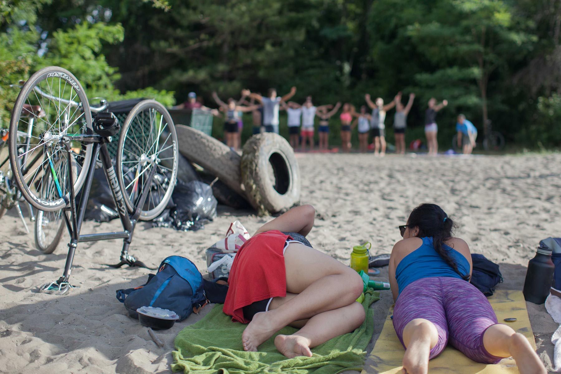 Surf the Greats MEC Outdoor Nation Castaway Toronto Lake Ontario Standup Paddle Boarding SUP Yoga Tidal Flow