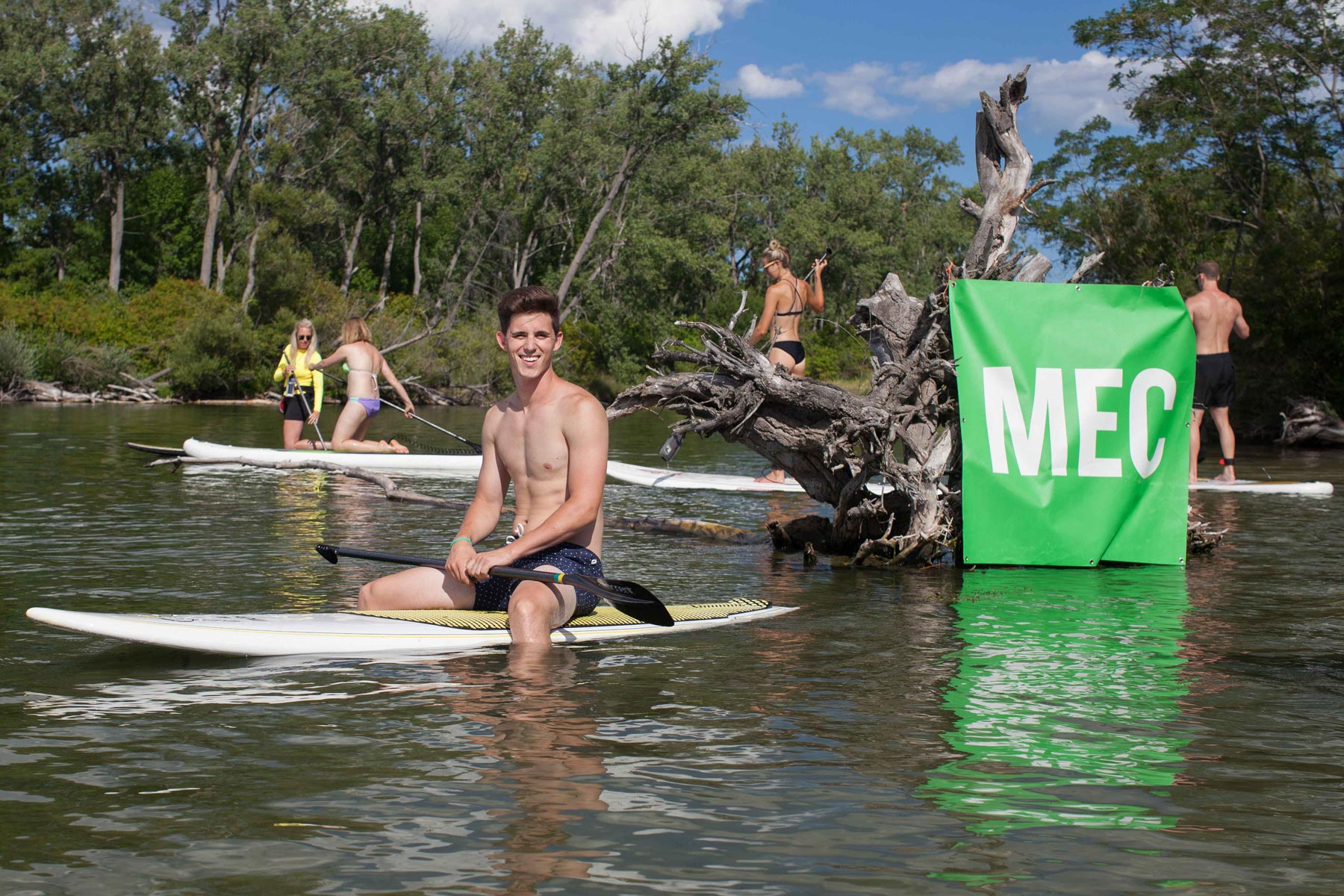 Surf the Greats MEC Outdoor Nation Castaway Toronto Lake Ontario Standup Paddle Boarding SUP Yoga Tidal Flow