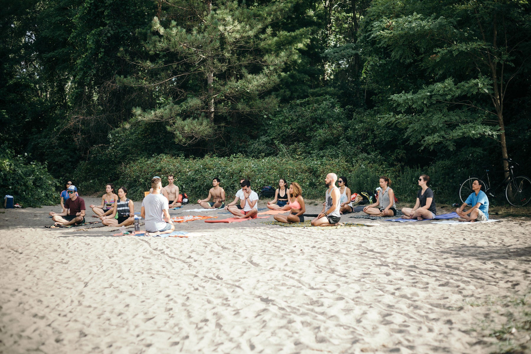 Surf the Greats Yoga by Elie Landesberg