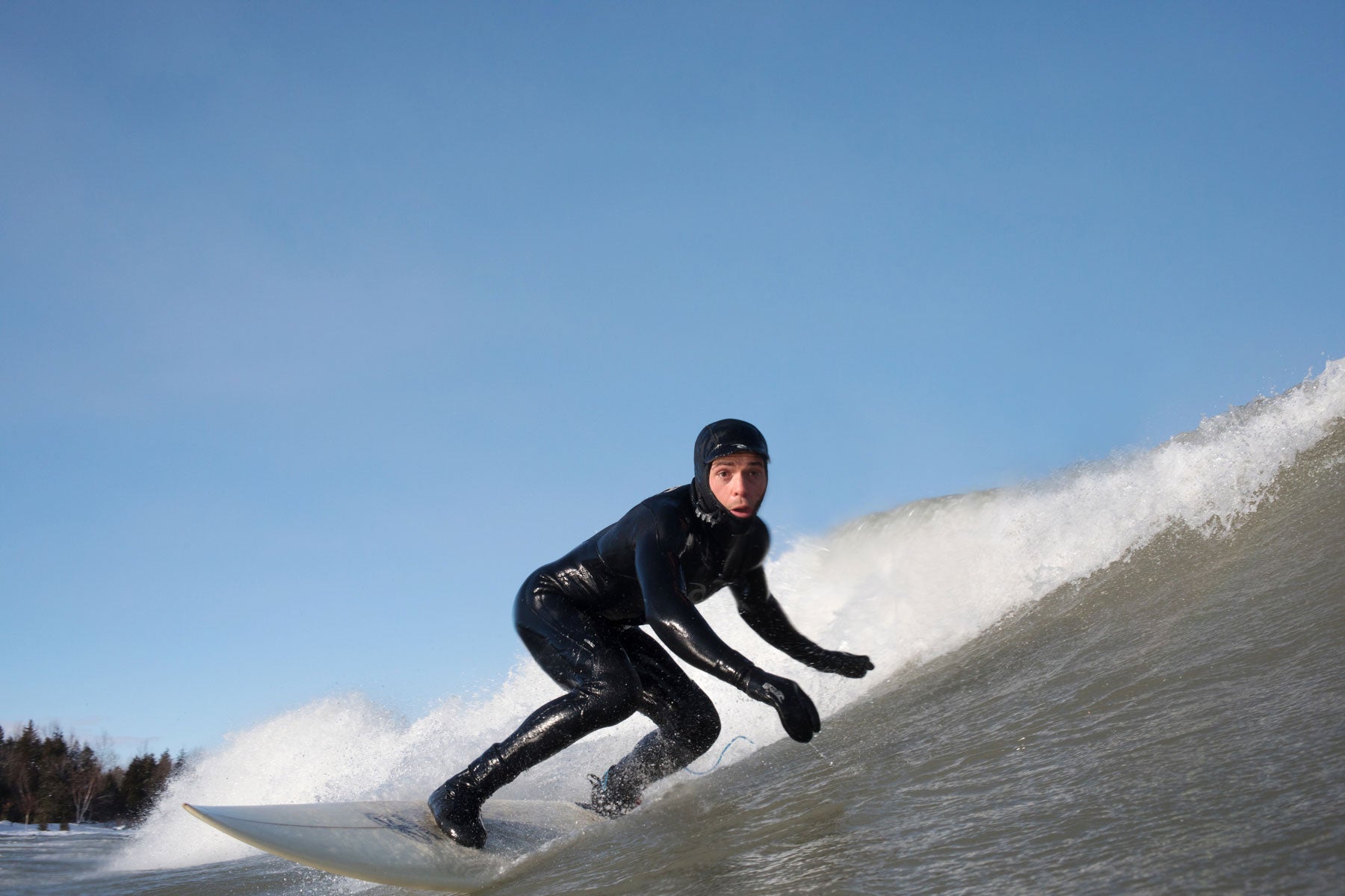 Lucas Murnaghan Surf the Greats Great Lake Surfing Georgian Bay Collingwood Canada Ontario