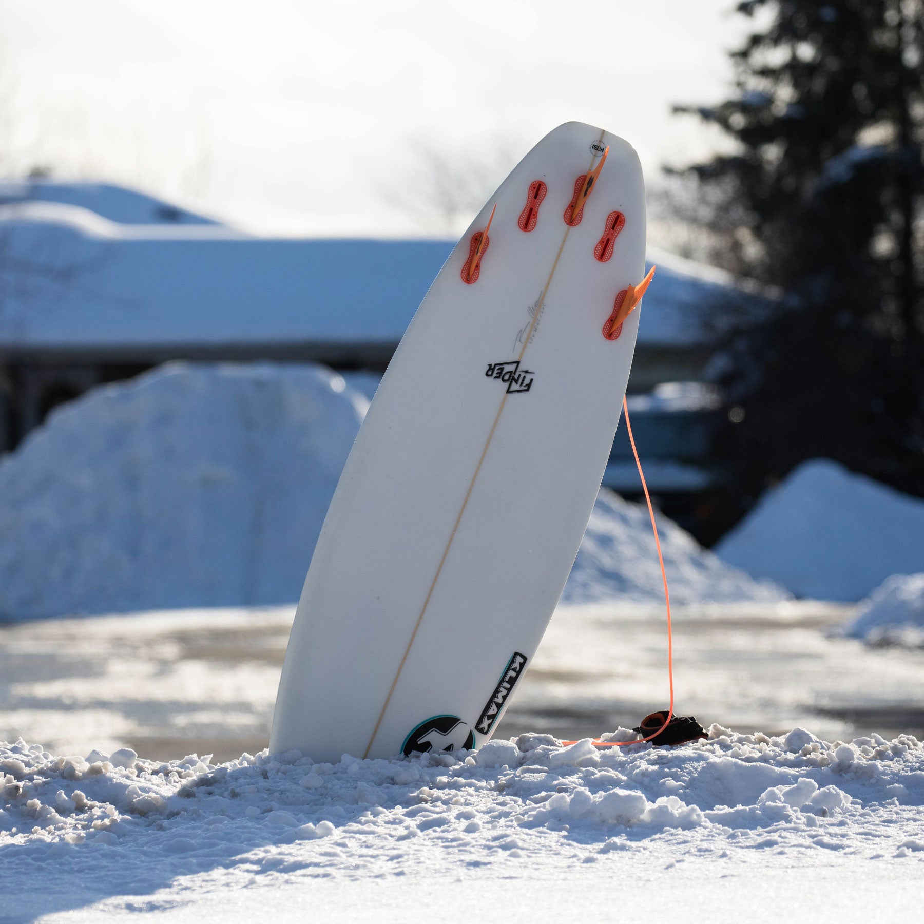 Lucas Murnaghan Surf the Greats Great Lake Surfing Georgian Bay Collingwood Canada Ontario Klimax Surfboard