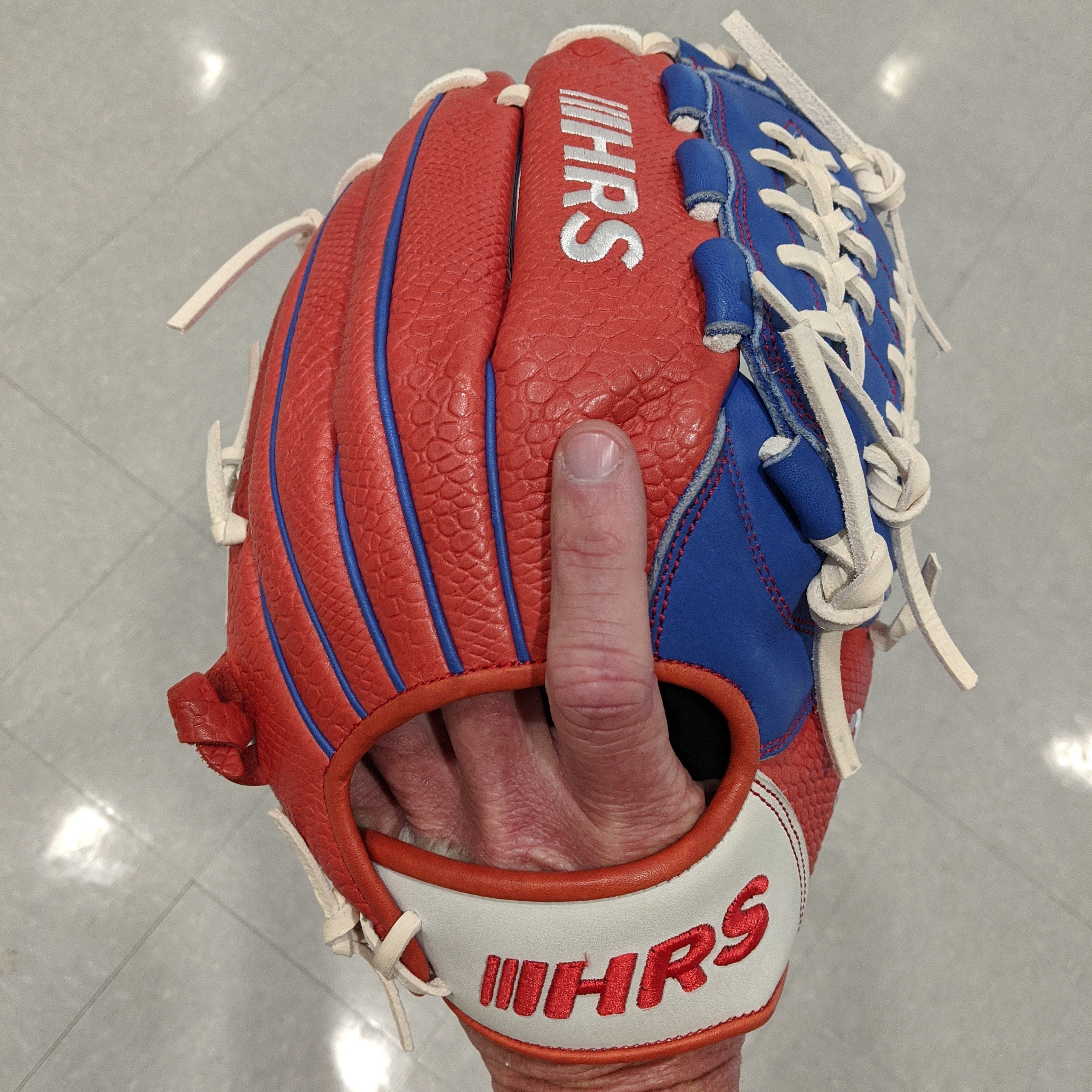 index finger baseball glove