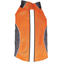 Royal Animals Water-resistant Dog Raincoat With Reflective Stripes Orange (small)