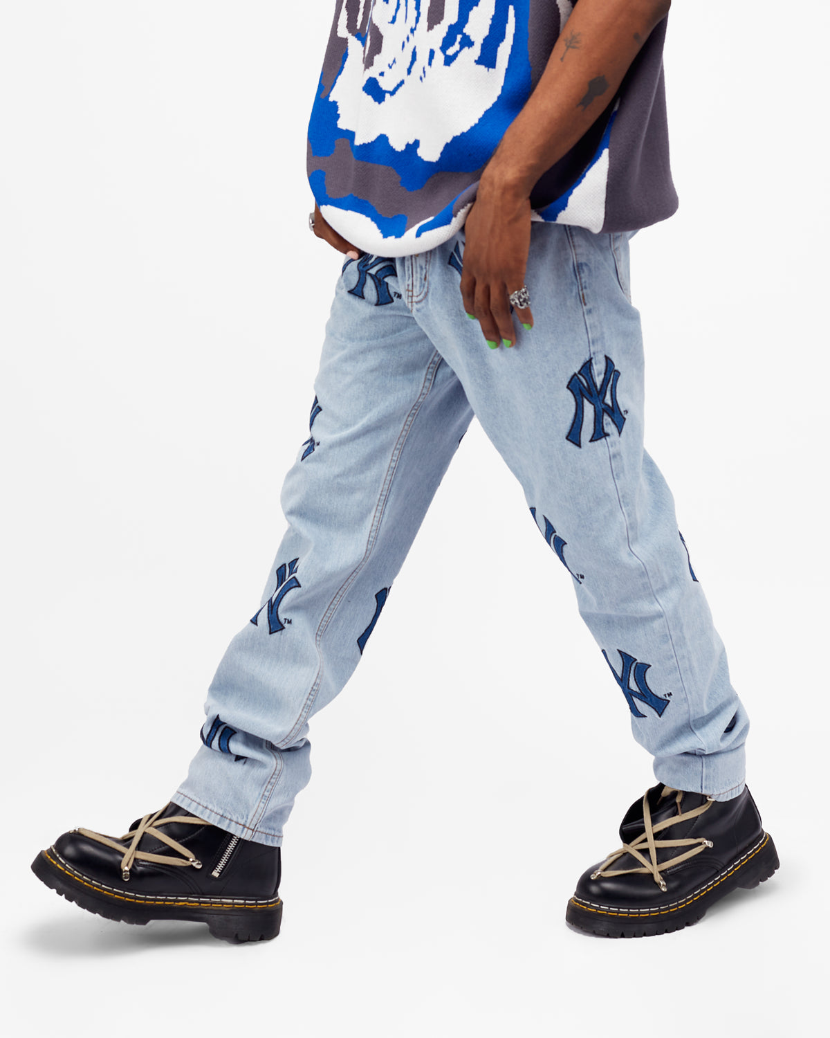 Supreme New York Yankees Regular Jean 30 | myglobaltax.com