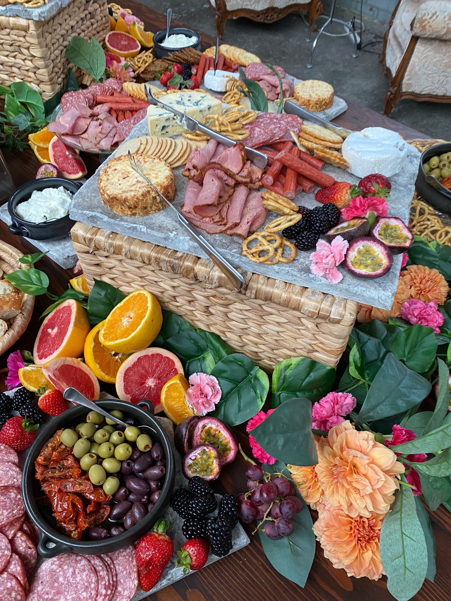 Grazing Table Rustic Lux Theme