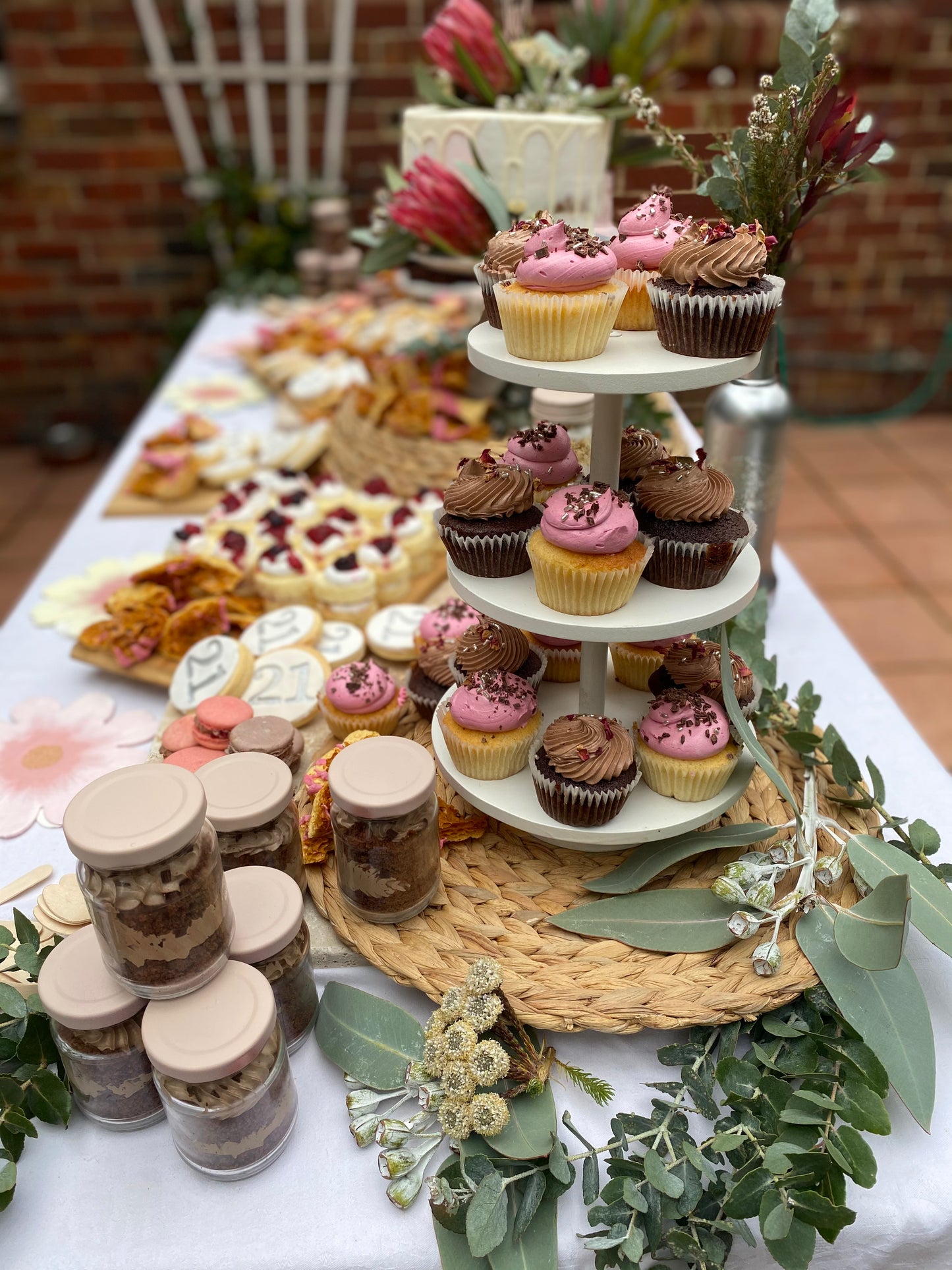 Grazing Dessert with Native Pink Theme 21st