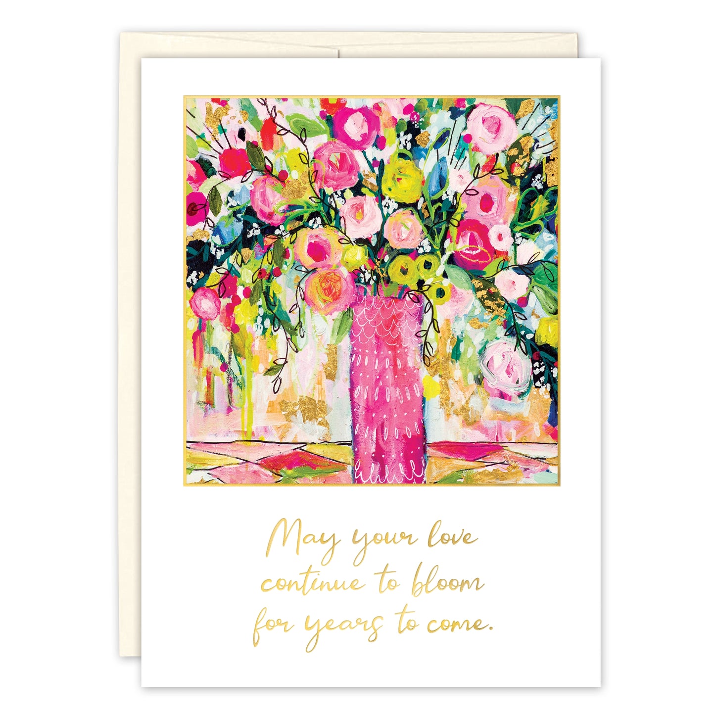 Wedding Blooms Card