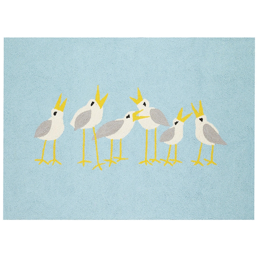 Seagulls Hook Rug