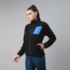 Pocket Detailed Warm Fleece Jacket -Women