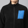 Pocket Detailed Warm Fleece Jacket -Women