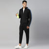 Recycled Stretchable Training Track Suit with Hood - Men