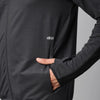 Recycled Stretchable Training Track Suit with Hood - Men