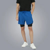 Running Spandex Shorts With Inner Tights - Men