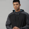 Recycled Light Weight Running Vent Jacket with Hood- Men